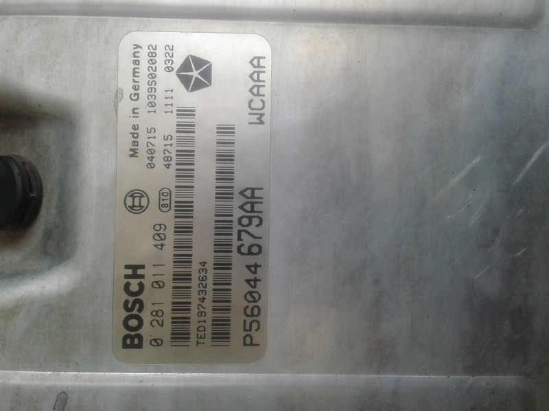 Компютер двигателя Jeep Grand Cherokee  2004 2.7 Дизель 