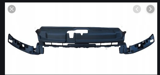 Накладка бампера Peugeot 208  2013 хетчбек 1.2 Бензин Київ