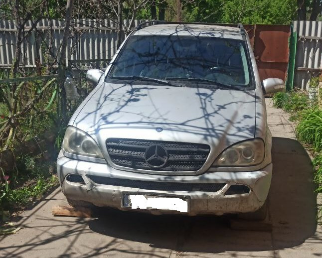 Бампер передній Mercedes M-Class W163 2003 р.  2.7 л дизель Краматорськ