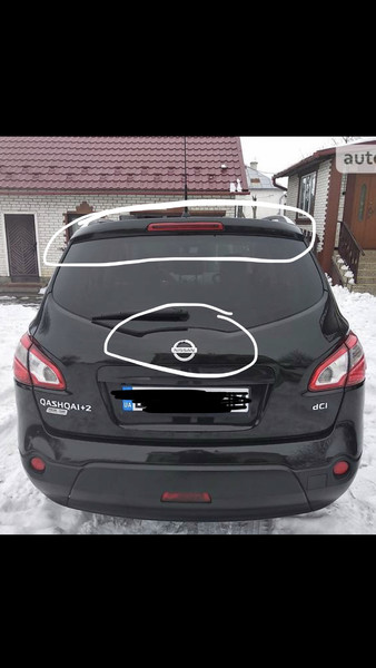 Кришка багажника в зборі Nissan Qashqai Qashqai+2   7 місць 2010 1.6 Дизель Ровно