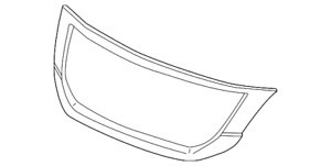 Решетка радиатора 75102-TP6-A61   Honda Crosstour