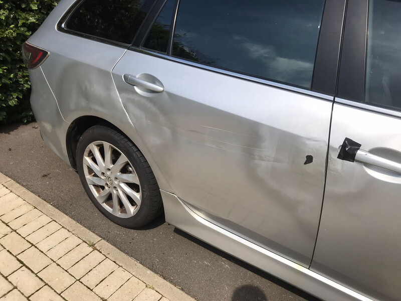 Крыло переднее sunlight silver 22v Mazda 6  2010 универсал 2.2 Дизель Кременчуг