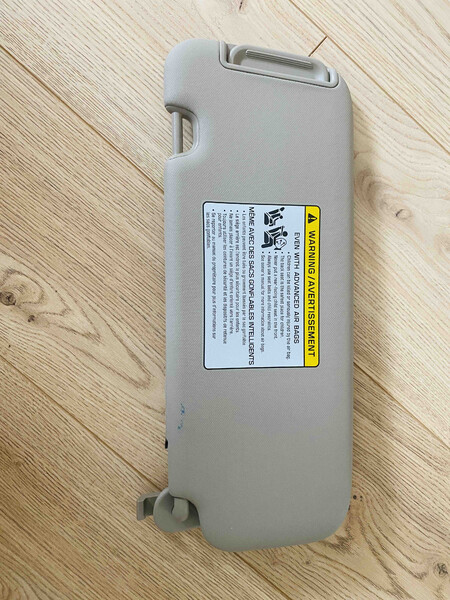 Солнцезащитный козырек правый Hyundai Elantra AD 2017 2.0 Бензин 