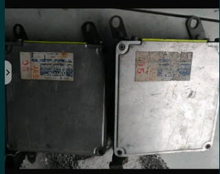 Блок правлением двигателя 89661-12060 с желтым пластиком под разьем Toyota Corolla  1987 1.3 Бензин Днепр