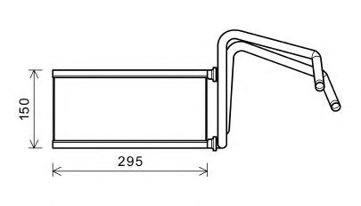 Радиатор печки Lexus GX универсал 2005 г.  4.7 л бензин Чернигов