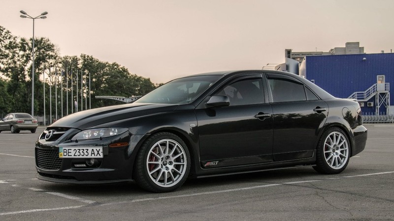 Ветровики Mazda 6 MPS 2006 г.  2.3 л бензин Николаев