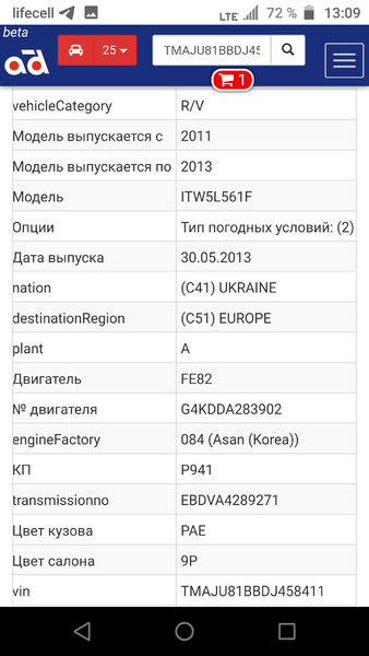 ГБЦ у зборі Hyundai ix35  2013 2.0 Бензин 