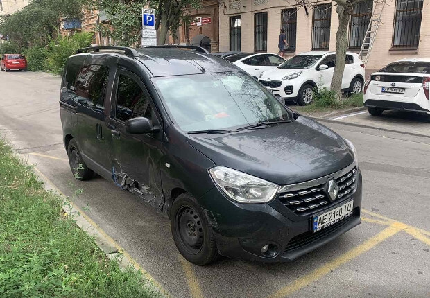 Дверь передняя правая голая Renault Dokker  2018 универсал 1.5 Дизель Днепр