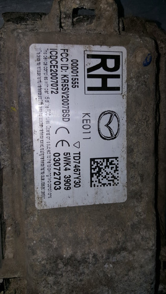 Датчик мертвой зоны правый Mazda CX-9  2008 3.7 Бензин Киев