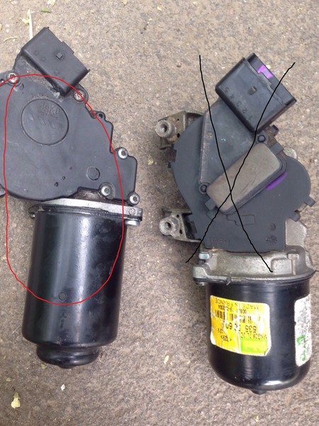 Моторчик дворников 7701057358 mako 7701057358   Renault Megane