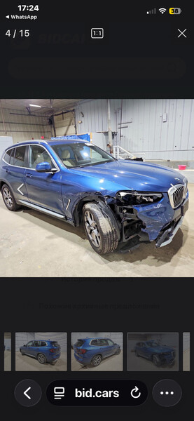 Крыло переднее правое BMW X3  2022 2.0 Бензин Харьков