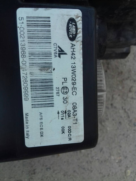 Правая фара Land Rover Range Rover  2011 4.4 Дизель Сумы