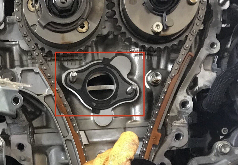 Прокладка охлаждающей жидкости грм Lexus IS 2016 г.