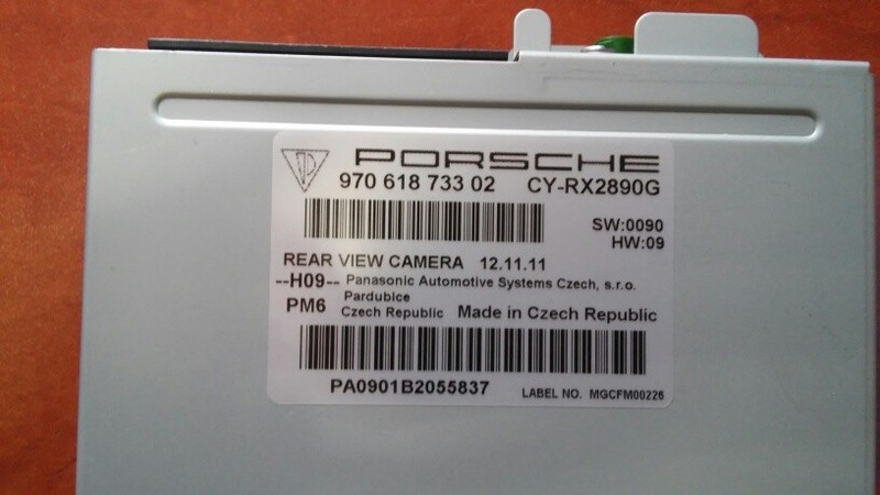 Блок камери заднього вида Porsche Panamera  2012 3.6 Бензин Луцк