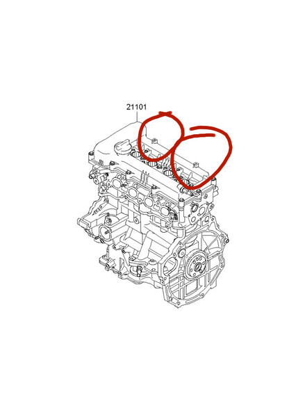 2 болта на мотор Kia Rio 3 2012 р.  Чернівці