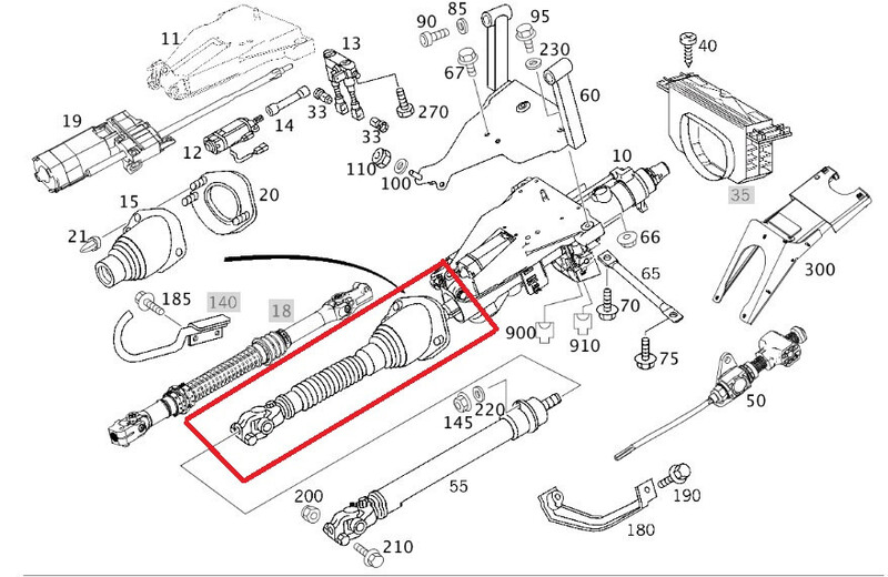 Вал рулевой колонки Mercedes-Benz G-Class  2011 5.5 Бензин Днепр