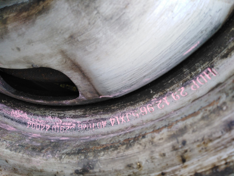 Диск колесный Hyundai H100  1998 Никополь