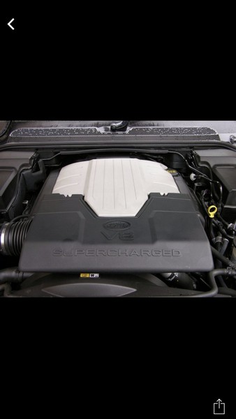 Верхняя защита двигателя пластиковая Land Rover Range Rover Sport Бензин 4.2 універсал 2006 р.  4.2 л бензин Одеса