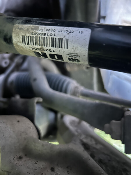 Полуось Opel Astra J 2011 г.  1.7 л дизель