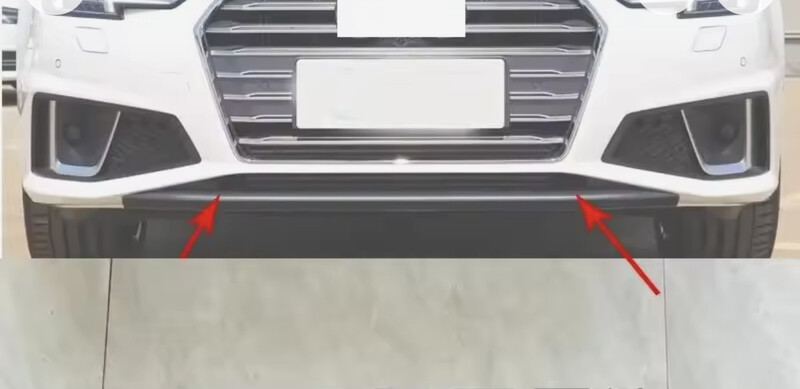 Спойлер бампера переднего Audi A4 B9  2019 2.0 Бензин Киев