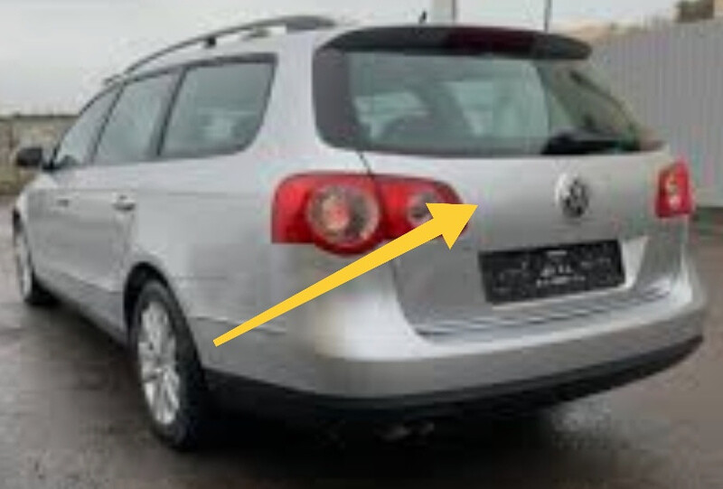 Задняя ляда Volkswagen Passat B6  2008 универсал 2.0 Дизель Мукачево