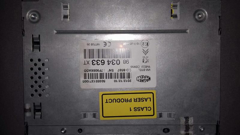 Автомагнитола Citroen C4 Picasso универсал 2012 г.  1.6 л бензин Черкассы