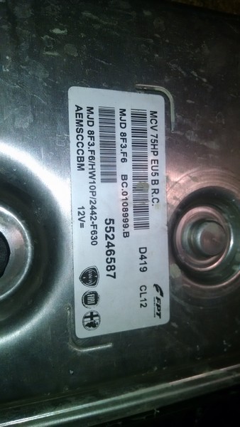 Электронный блок управления двигателем Citroen Nemo 2012 г.  1.3 л дизель Дубно