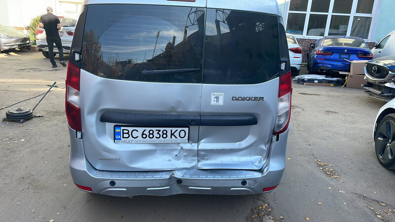 Дверь задняя левая голая Dacia Dokker  2015 1.0 Бензин Житомир