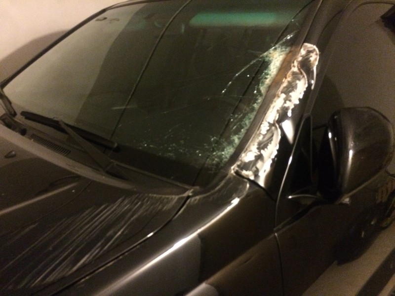 Левая стойка лобового стекла Прадо 120 Toyota Land Cruiser Prado 120  2008 универсал 4.0 Бензин Самбор