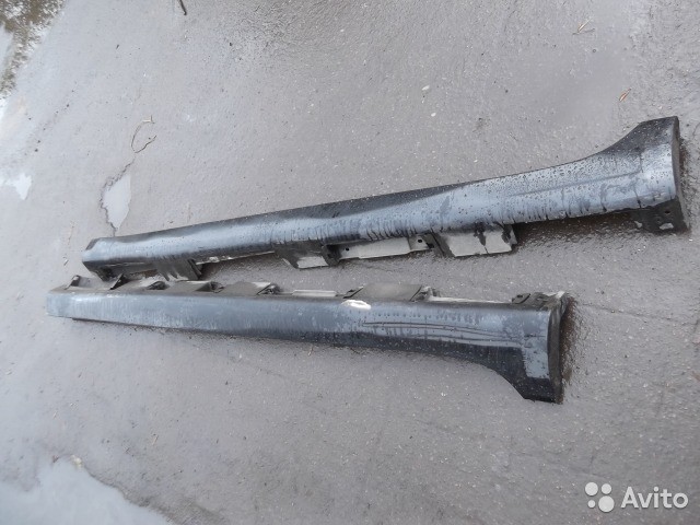 Накладки на пороги Toyota Camry 40  2007 2.4 Бензин Прилуки