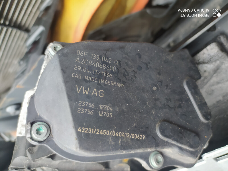 Дроссельная заслонка Volkswagen Passat CC  2014 2.0 Бензин Мукачево