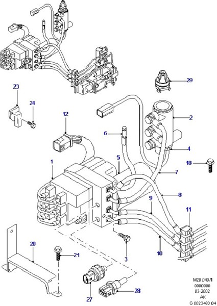 Датчик положения рычага кп 1255600 Ford Transit  2002 2.0 Дизель 