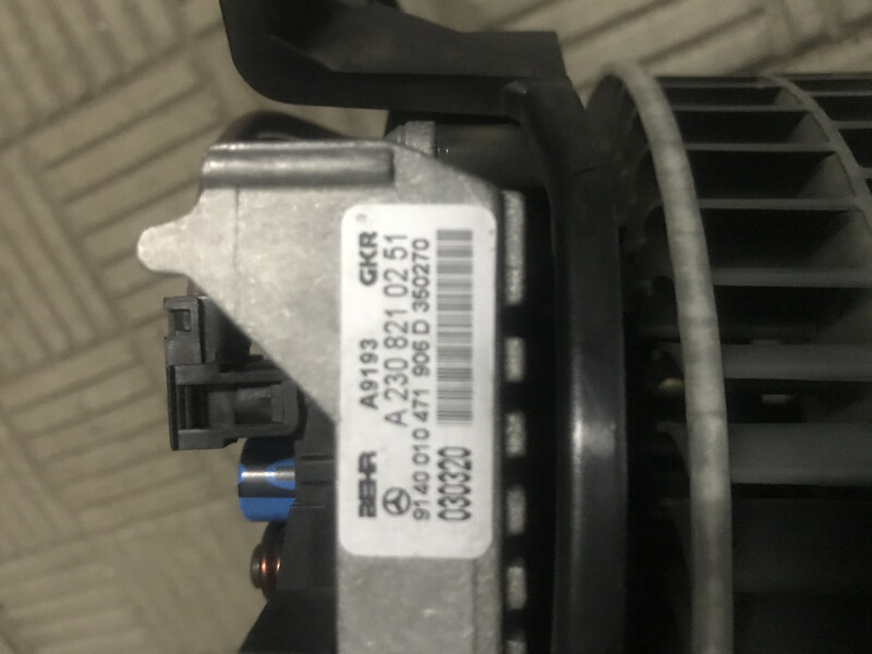 Электромотор печки Mercedes-Benz E-Class  2004 3.2 Бензин Акимовка