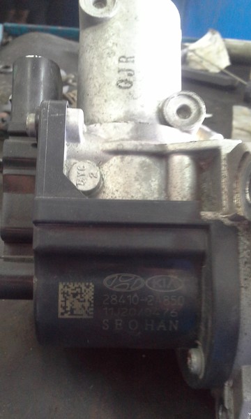 Клапан ЕГР Kia Sportage 3  2012 1.7 Дизель Запорожье