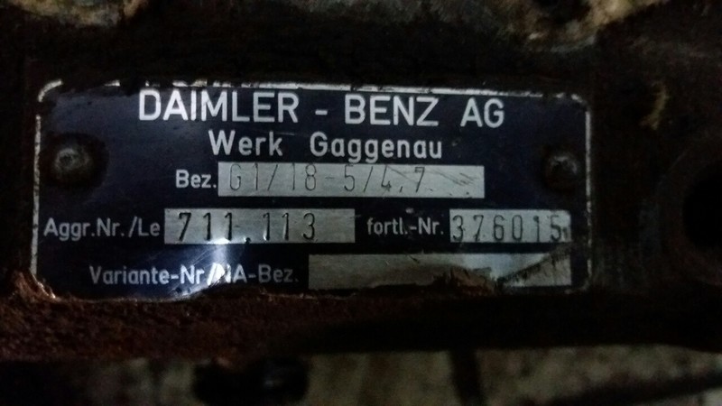 Кпп 711 113   Mercedes 207, Mercedes 208, Mercedes 210, Mercedes 308, Mercedes 310, Mercedes 410, Mercedes T1