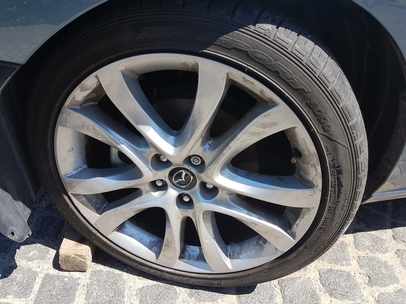 Диск литой Mazda 6 2016 г.  2.5 л бензин Ровно