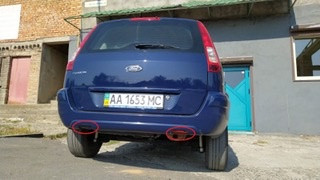 Катафот заднего бампера л,пр Ford Fusion  2010 2.0 Бензин Хмельницкий