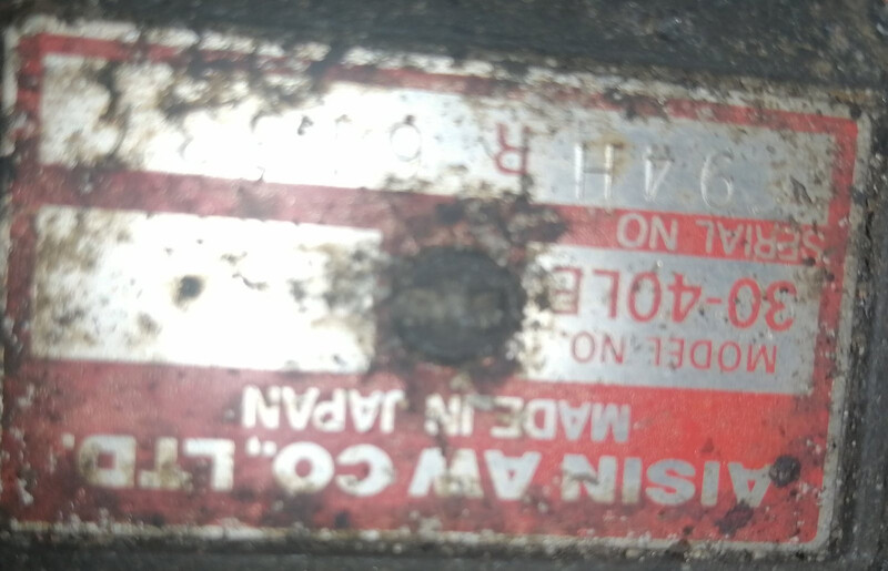 АКПП АІСІН 30 40 LE   Mitsubishi Pajero