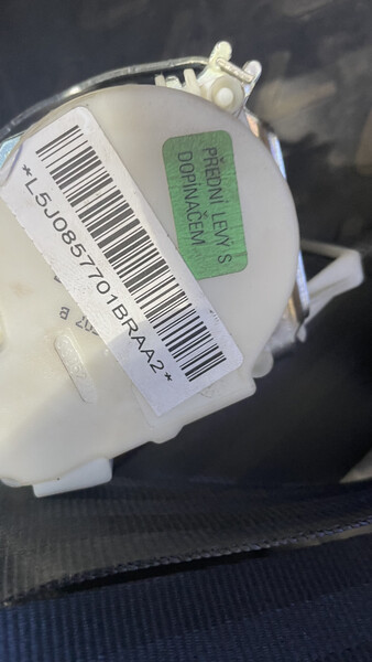 Ремни безопасности передние L5J0857701BRAA2   Skoda Fabia