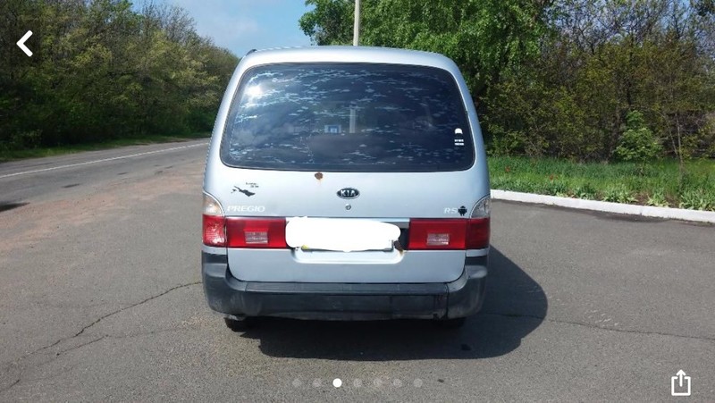 Ліхтар сигналу гальмування Kia Pregio  2006 універсал 2.7 Дизель 