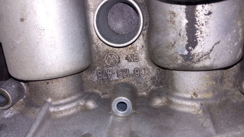 Кришка головки блоку циліндрів 036103475BN   Skoda Fabia