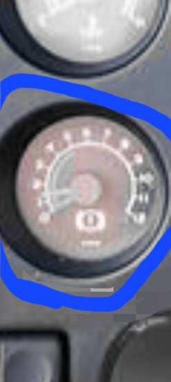 Манометр панели приборов DAF XF  2001 12.6 Дизель Немиров