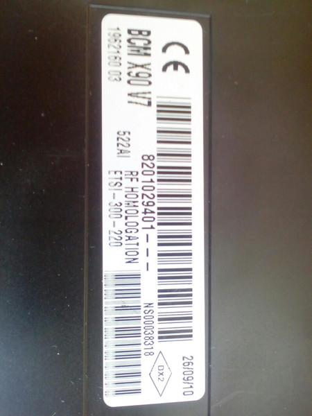 Блок керування комфортом Renault Laguna 3  2010 1.6 Бензин 