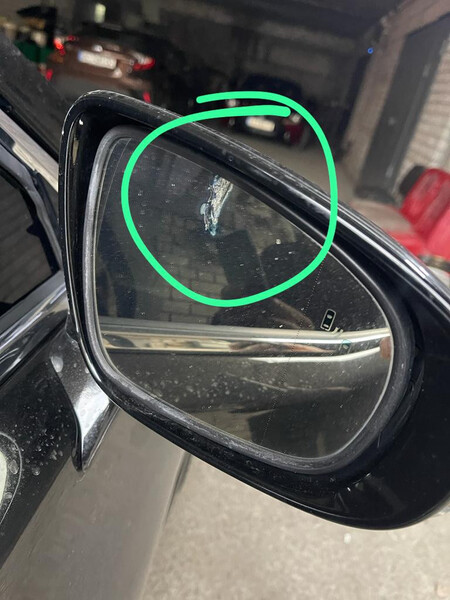 Зеркало правое Lexus LS 2012 г.  4.6 л бензин Коростень