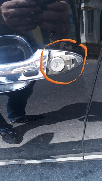 Накладка на личинку переднюю левую Lexus LS 460 2007 11.1 Бензин Запорожье