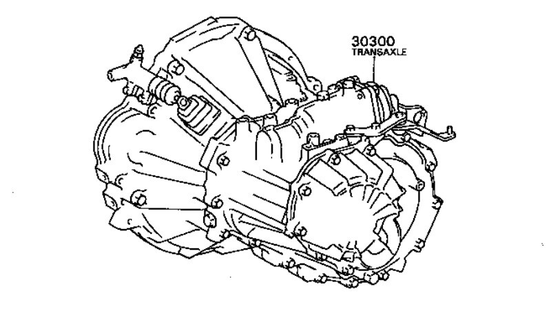Коробка передач Toyota Corolla  1986 1.5 Бензин 