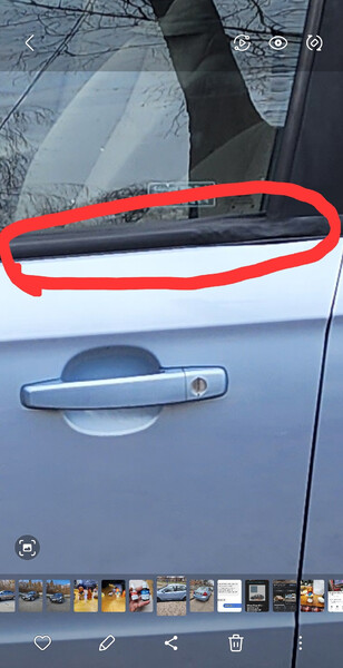 Оконные фетры наружный уплотнитель (бархатки) Chevrolet Aveo  2007 1.6 Бензин 