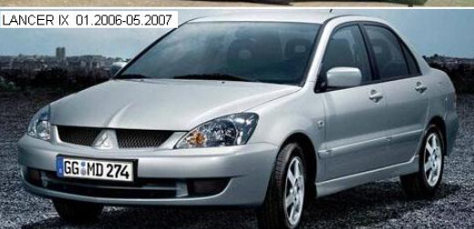 Крыло правое Mitsubishi Lancer 9  2006 2.0 Бензин 