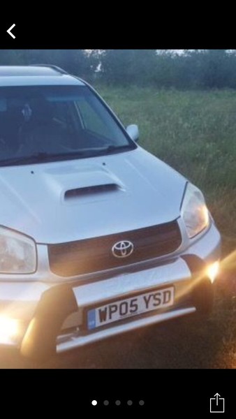Накладка бампера переднего Toyota Rav 4 2002 г.  2.0 л бензин Одесса