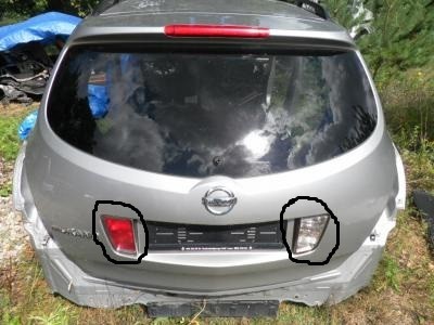 Фонарь Nissan Murano Z50  2006 3.5 Бензин 